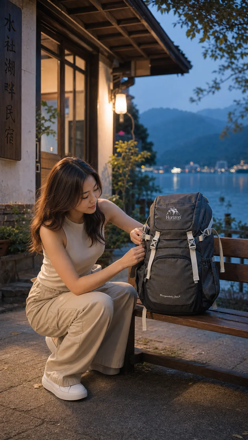 Ailisha 南投湖畔散步 3