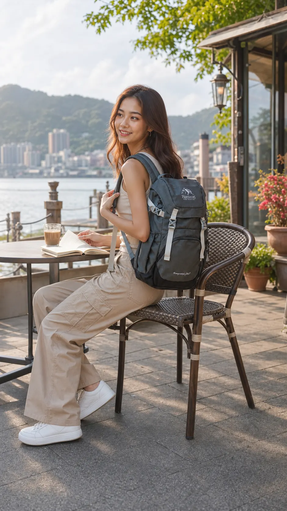 Ailisha 在淡水河岸的旅程
