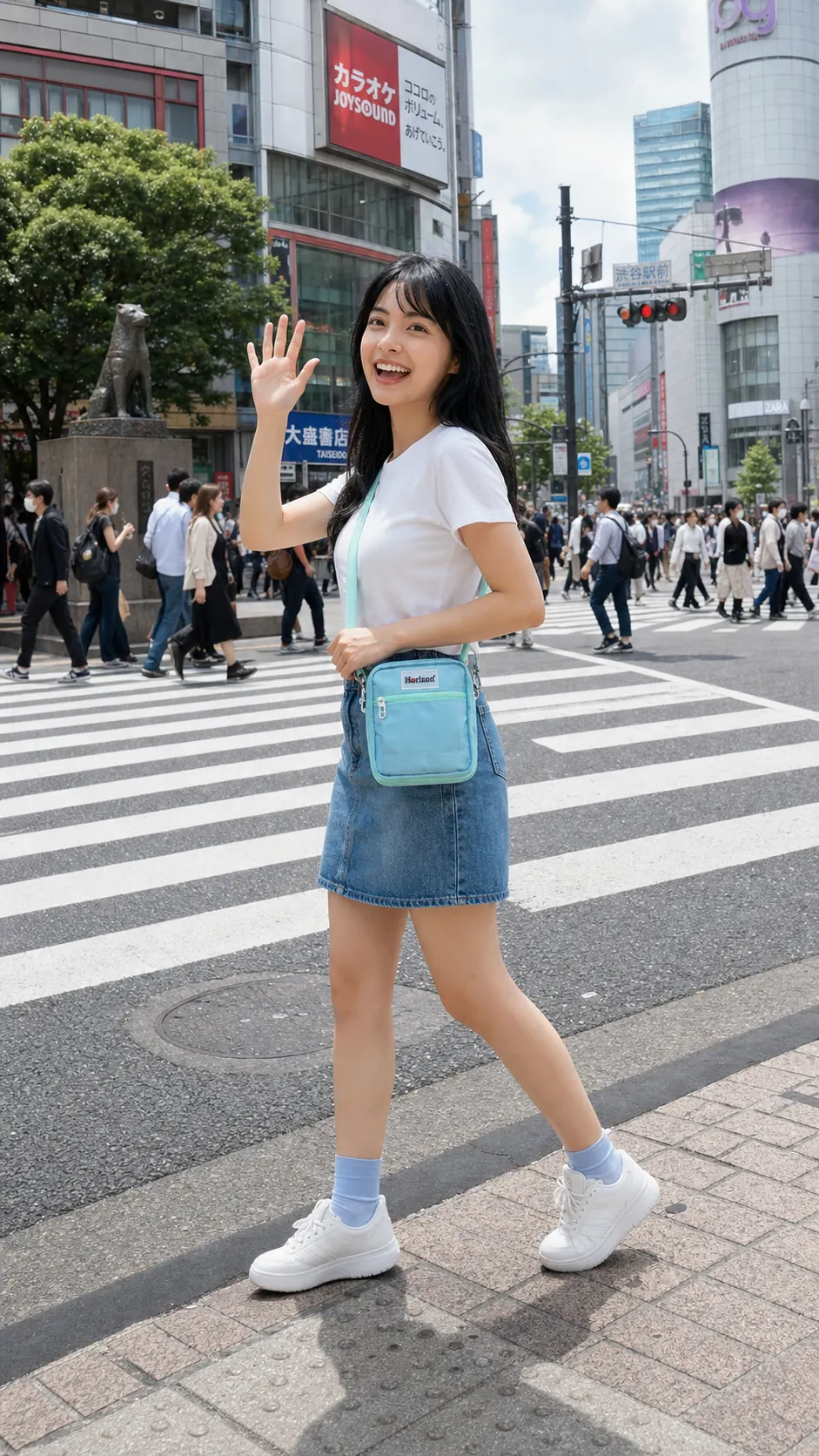 J 在東京街角小冒險的旅程