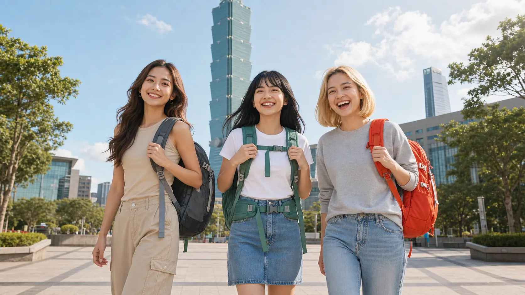 AI 旅人們在台北出發前的旅行封面